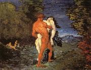 Paul Cezanne L'Enlevement oil painting reproduction